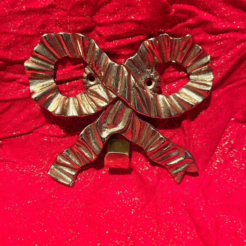 Vintage brass wall hook to add a touch of nostalgia your house- door wreath-